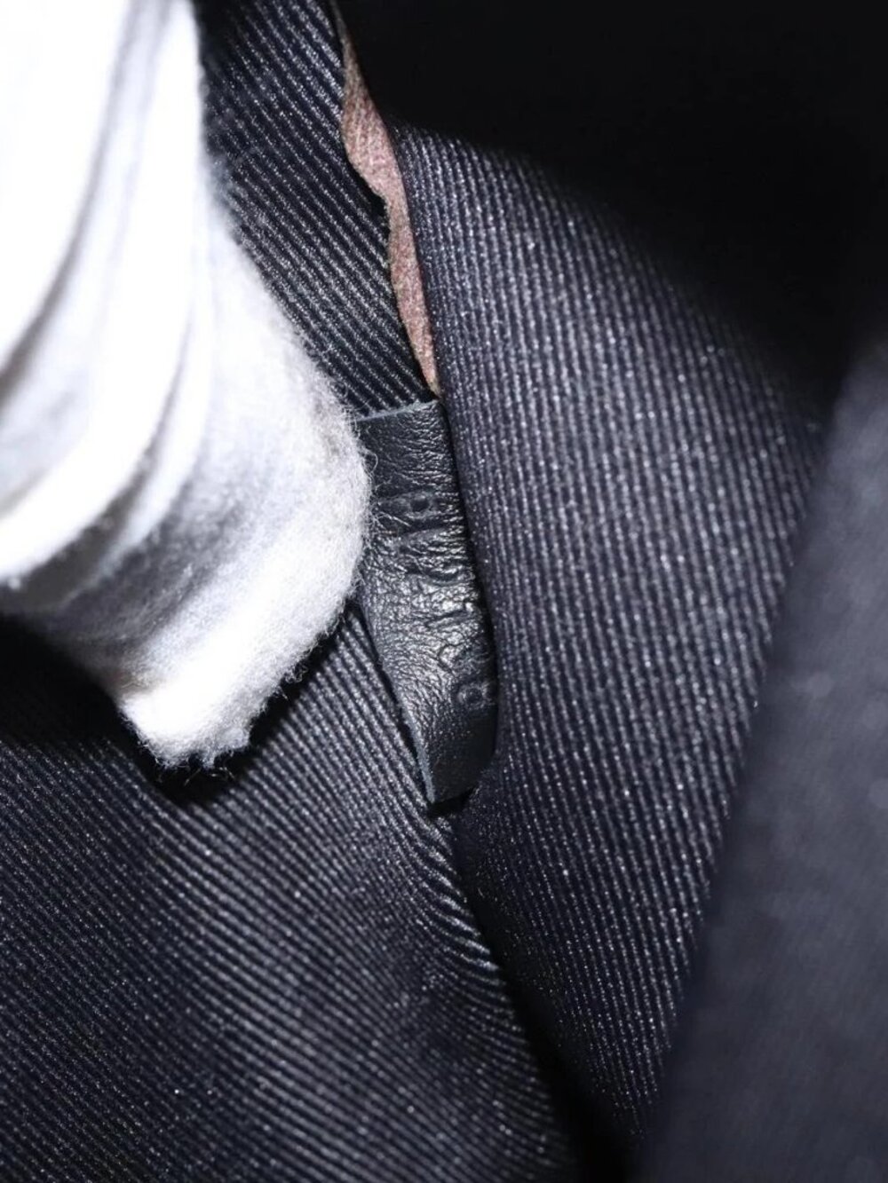 LOUIS VUITTON Eclipse Glaze Pochette Cosmos Clutch Bag M63373 LV Auth BA2380 - Picture 12 of 14